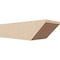 Ekena Millwork 6in. W x 4in. H x 16in. L Concord Woodgrain TimberThane Rafter Tail, Primed Tan RFTUR06X04X16CONRCPR - alternate 1